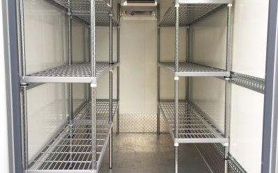 2.5m Refrigeration Trailer - internal