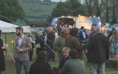 Horse Box Bar & Traditional Marquee