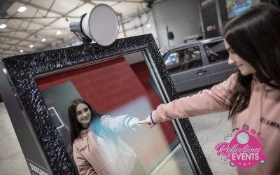 Corporate Event Selfie Photo Mirror