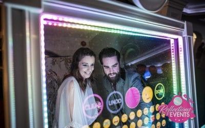 Choosing Emoji Interactive Selfie Mirror