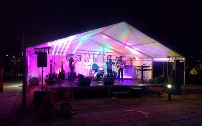 Outdoor stage 