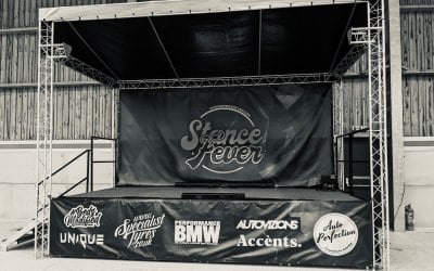5x3m stage