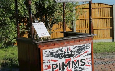 Branded Pimms Cart
