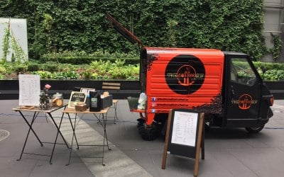Tuc Tuc at Broadgate Estate London 