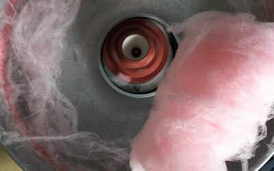 Candy Floss being made