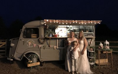 crepes at a wedding