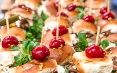 Pulled pork sliders
