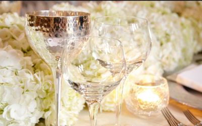 Linen and table dressing for wedding