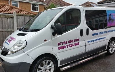 Sign Written Van