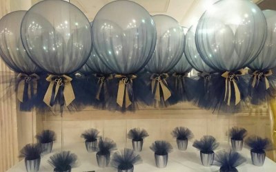 Tulle balloons