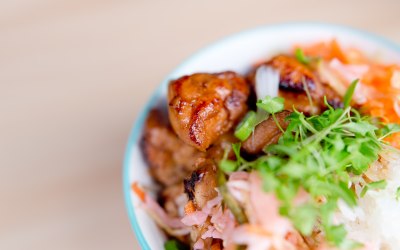 chicken teriyaki donburi
