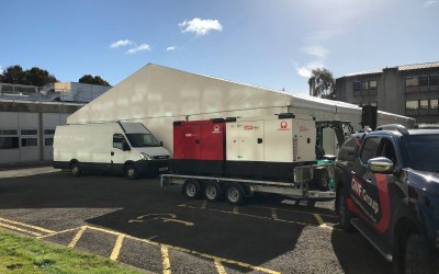 Generator Power for Large Marquee