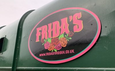 The outside of the Horse Box