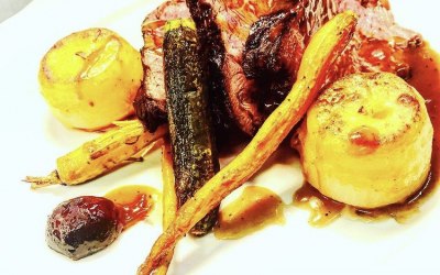 Ribeye main course 