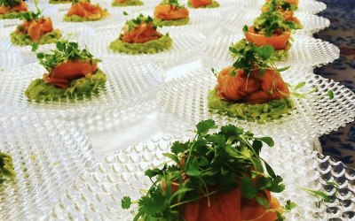 Smoked salmon & avocado 