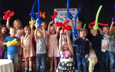 Birthday party photo