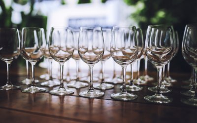 Glassware hire