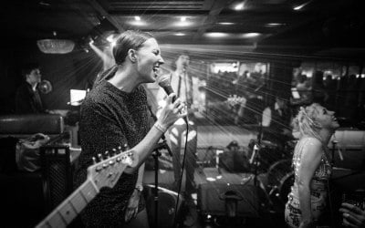 Female singer Funk City band