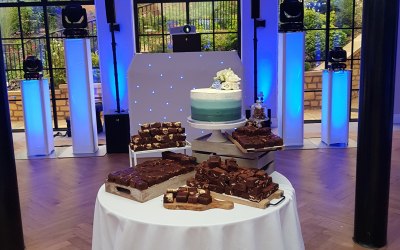 A beautiful setup for a wedding