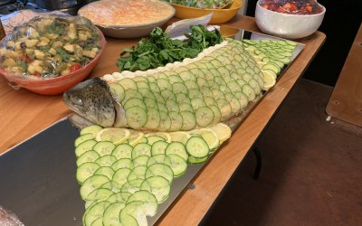 Formal dressed buffet