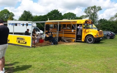 MY-WAY Kitchen bus with marquee