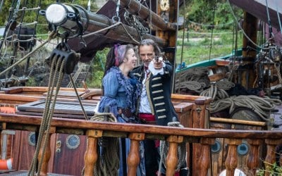 Handfasting, Kajsamoor, Charlestown Harbour, Cornwall