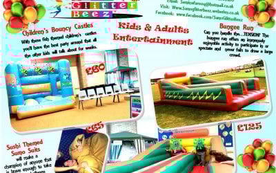 bouncy castle - bungee run - sumo suits