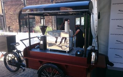 Coffee Bike London Car Launch