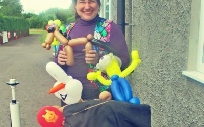 More balloon modelling at Active Kids Adventure Park!