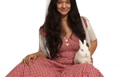 Children's Magician with Rabbit