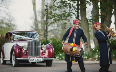 Saxophone and Dhol Drumming