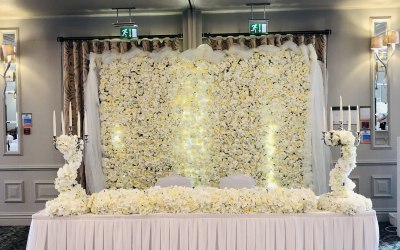 Flower Walls & Backdrops