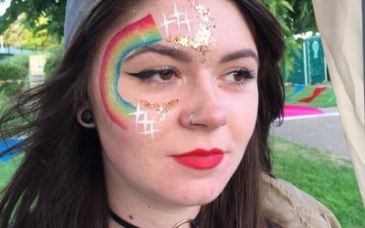 Colourful Face Painting