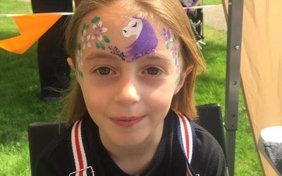 Colourful Face Painting