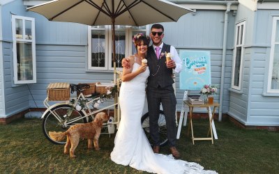 One of our beautiful couples pictures with the trike summer 2021 ❤️❤️