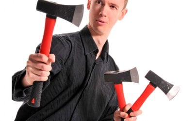Axe juggler