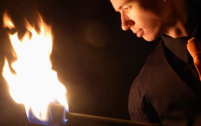 Fire performer