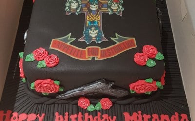 Guns n roses cake 
