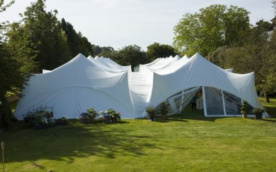 6 joined together for a large wedding