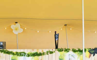 Stretch Tent for Strongbow Bar at the Isle of White Festival