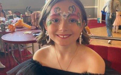 Professional children's facepainting