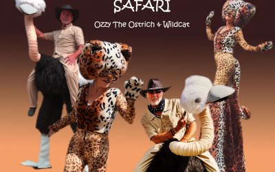 Ozzy The Ostrich & Wildcat