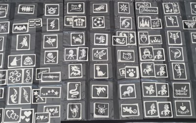 Glitter Tattoo collection
