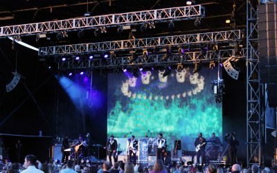 PA system hire for festivals and live music
