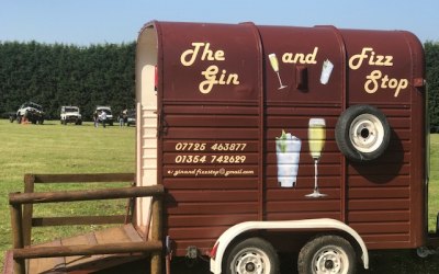 The Gin and  Fizz Stop trailer