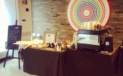 Indoor Coffee Bar & Pastries
