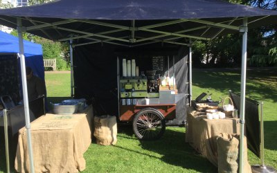 Pop up coffee shop
