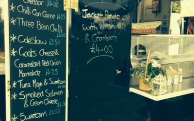 Jacket Potato Menu