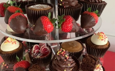 Mini dessert tower
