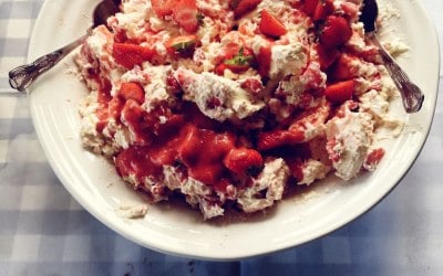 Big bowl of Eton mess